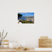 Benidorm Skyline Cityscape Costa Blanca Spanien Poster (Küche)