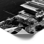 Benidorm Skyline Cityscape Costa Blanca Spanien Poster (Ecke)