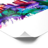 Benidorm Skyline Fotodruck (Ecke)