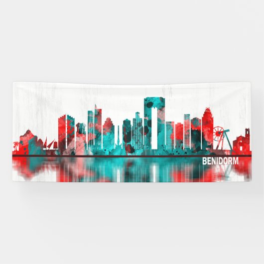 Benidorm Spain Banner (Horizontal)