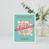 Benidorm Spanien espana - Urlaub Postkarte (Stehend Vorderseite)