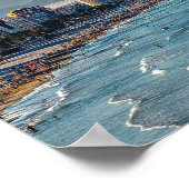 Benidorm, Spanien Küstenschoß Postcard Poster (Ecke)