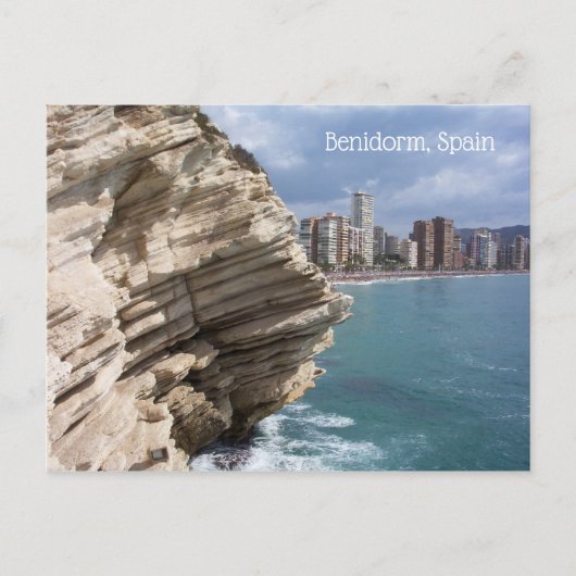 Benidorm, Spanien Postkarte (Vorderseite)