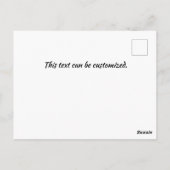 Benidorm Spanien Summer Vibes Beach Postkarte (Rückseite)