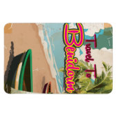 Benidorm, Spanien Vintages Ferienplakat Magnet (Horizontal)