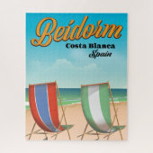 Benidorm Strandproster Puzzle (Vertikal)