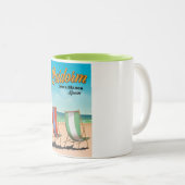 Benidorm Strandproster Zweifarbige Tasse (VorderseiteRechts)