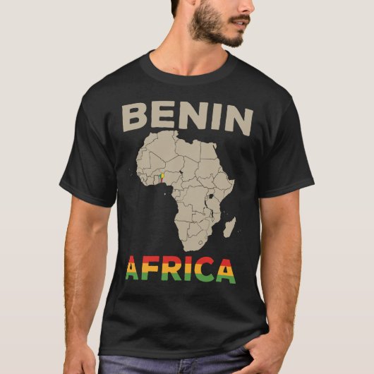 Benin-Afrika T-Shirt (Vorderseite)