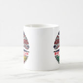 Benin Beninese British UK Tree Roots Flag Kaffeetasse (Mittel)