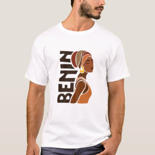 Benin Beninese Flag Afrikanisches Erbe Ethnisch T-Shirt