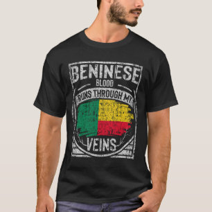 Benin-Blut fließt durch meine Adern T-Shirt