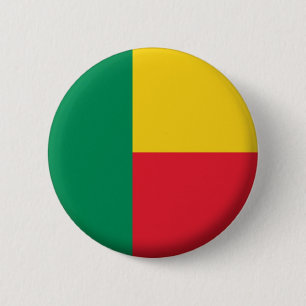 BENIN BUTTON BACK ABZEICHEN