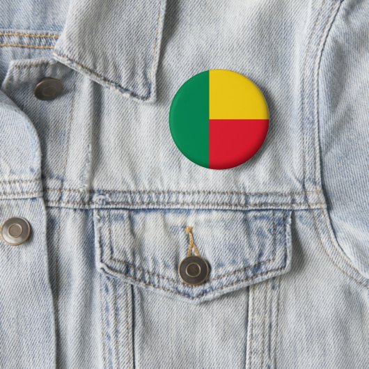 BENIN BUTTON BACK ABZEICHEN (Beispiel)