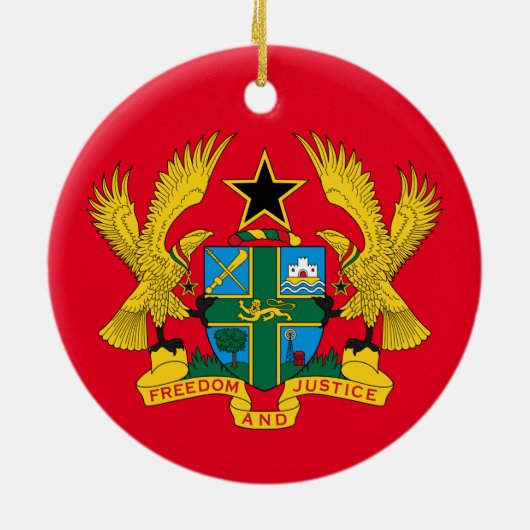 Benin Christmas Ornament (Hinten)