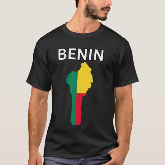 Benin-Design T-Shirt (Vorderseite)