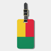 Benin Easy ID Personal Flag Gepäckanhänger (Vorderseite vertikal)