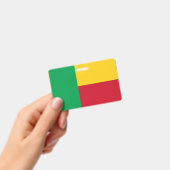 Benin flag ausweis (Handheld)