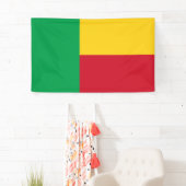 Benin flag banner (Insitu)