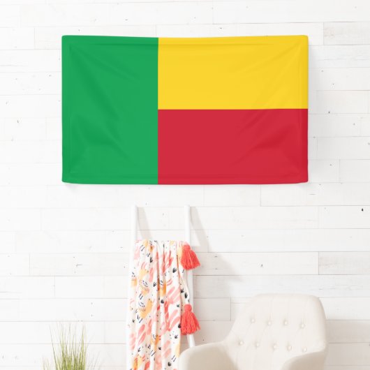 Benin flag banner (Insitu)