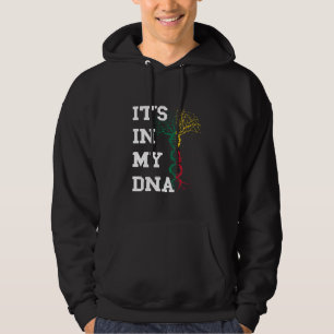 Benin Flag Beninese Stolz Es ist in meinem DNA-Bau Hoodie