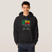 Benin Flag Beninese Weihnachtssüßer Hoodie (Vorne ganz)