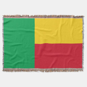 Benin flag decke
