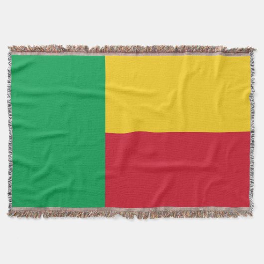 Benin flag decke (Vorderseite)