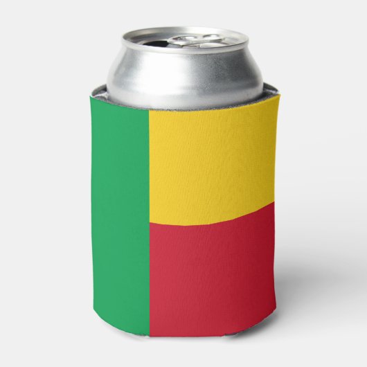 Benin flag dosenkühler (Kanne Vorderseite)