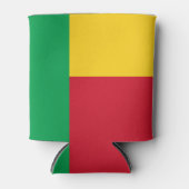 Benin flag dosenkühler (Vorderseite)