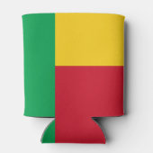 Benin flag dosenkühler (Rückseite)
