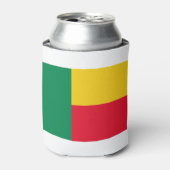 Benin Flag Dosenkühler (Kanne Vorderseite)