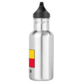 Benin Flag Edelstahlflasche (Rechts)