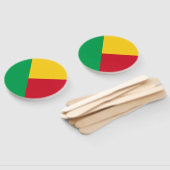 Benin flag fächer (Non-assembled)