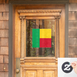 Benin flag fensteraufkleber