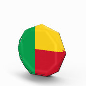 Benin flag fotoblock (Rechts)