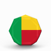 Benin flag fotoblock (Vorderseite)