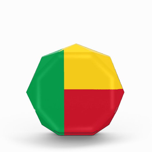 Benin flag fotoblock (Vorderseite)