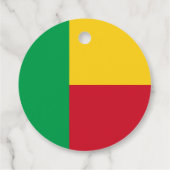 Benin flag geschenkanhänger (Rückseite)