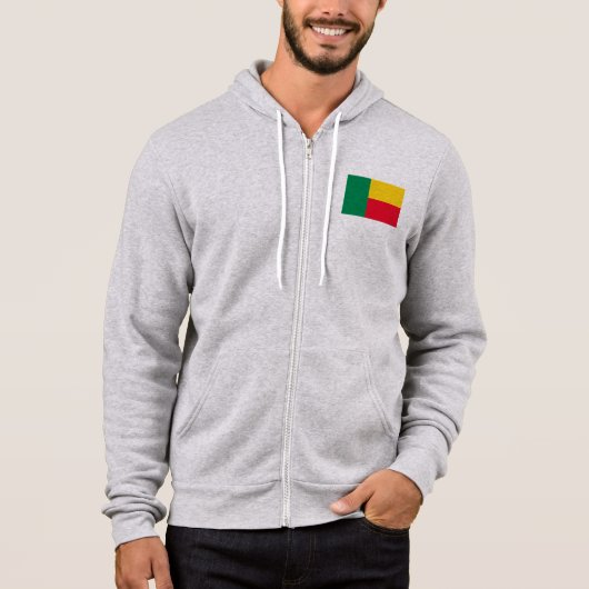 Benin Flag Hoodie (Vorderseite)