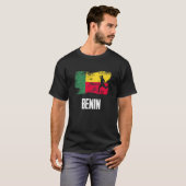 Benin Flag Jersey Beninese Soccer Team Beninese T-Shirt (Vorne ganz)