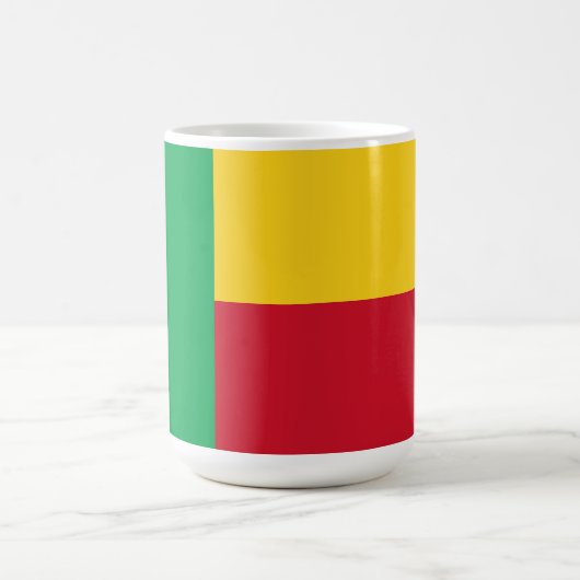Benin flag kaffeetasse (Mittel)