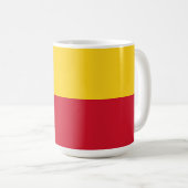 Benin flag kaffeetasse (VorderseiteRechts)