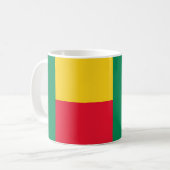 Benin Flag Keramik Kaffee Tasse (Vorderseite Links)