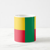 Benin Flag Keramik Kaffee Tasse (Mittel)