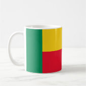 Benin Flag Keramik Kaffee Tasse (Links)