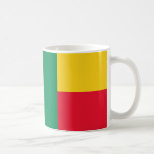 Benin Flag Keramik Kaffee Tasse
