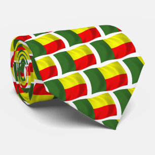 Benin Flag Krawatte