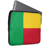 Benin flag laptopschutzhülle (Vorne Rechts)