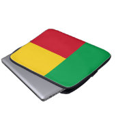 Benin flag laptopschutzhülle (Vorne Knopf)