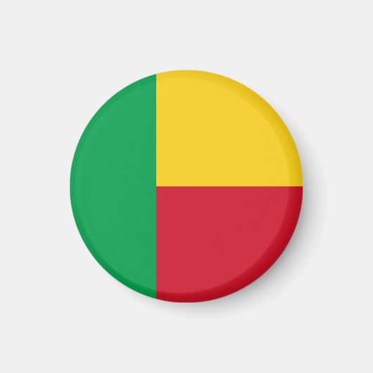 Benin flag magnet (Vorne)